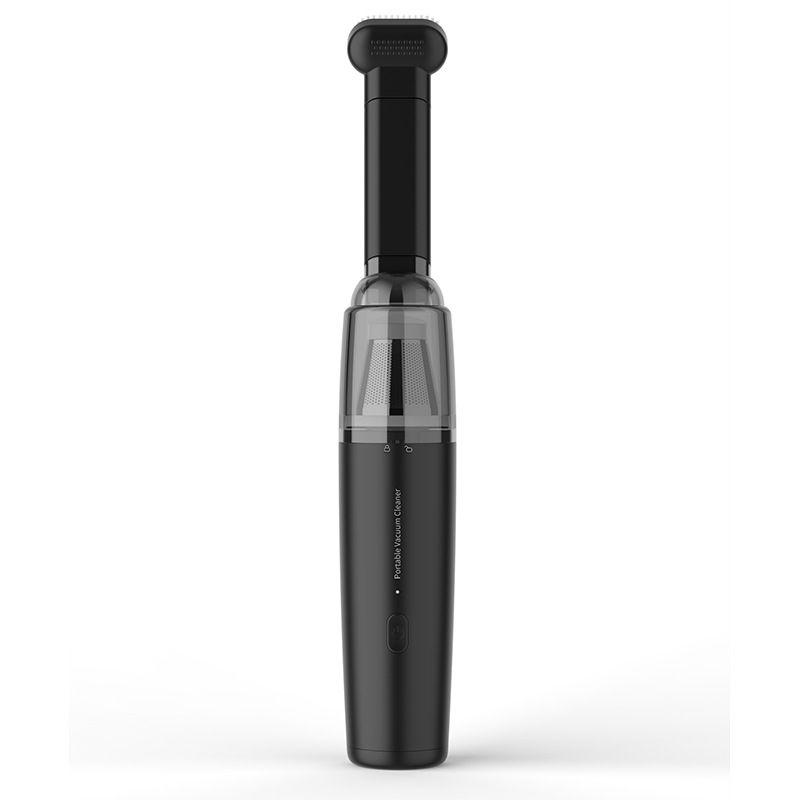 Mini small portable car vacuum cleaner for car and home use, high power wireless charging handheld powerful vacuum cleaner