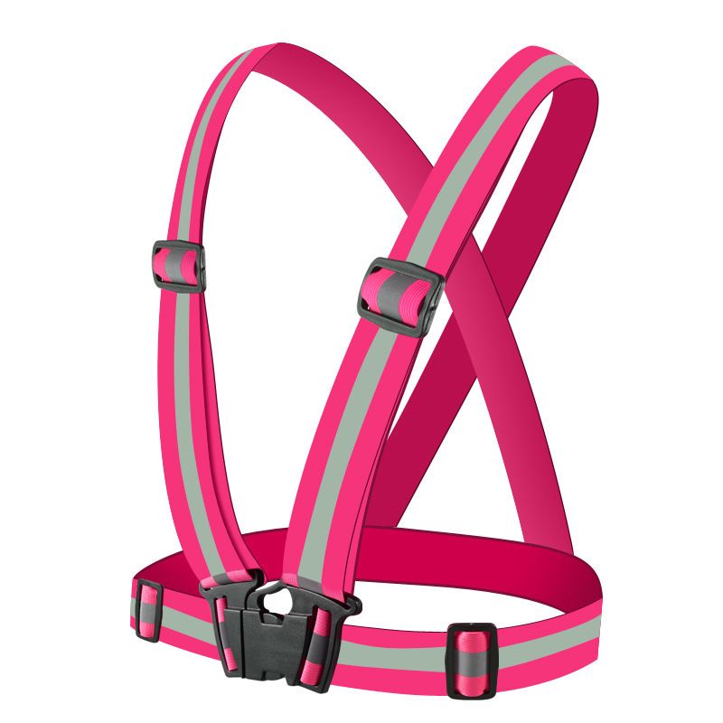 Reflective elastic elastic vest reflective straps safety vest traffic duty vest
