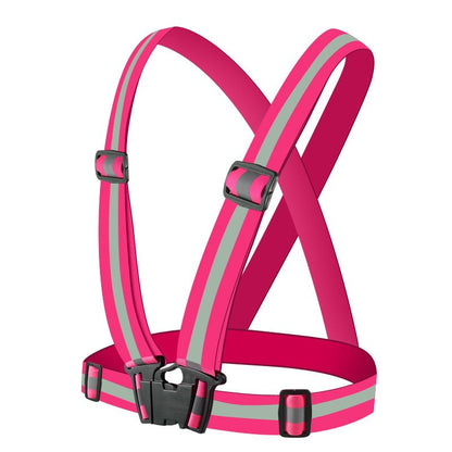 Reflective elastic elastic vest reflective straps safety vest traffic duty vest