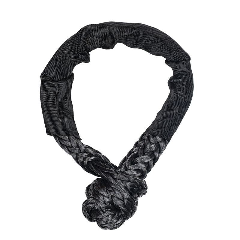 Car tow rope hook car traction wear-resistant and tensile soft shackle car road rescue tow rope emergency buckle
