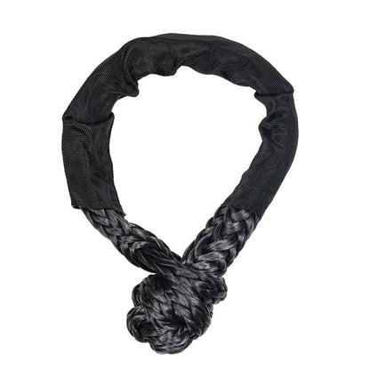 Car tow rope hook car traction wear-resistant and tensile soft shackle car road rescue tow rope emergency buckle