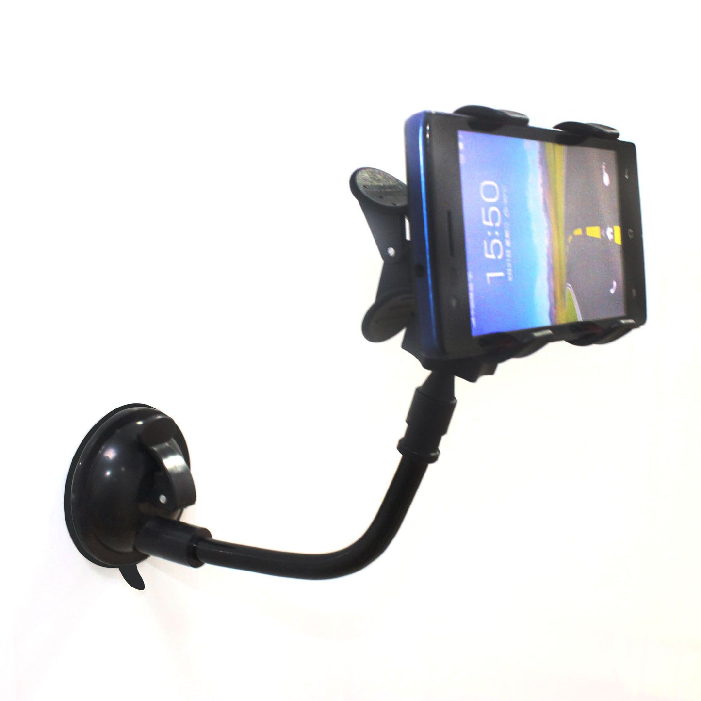 360 degree rotating car phone holder suction cup base car clip holder GPS navigation holder wholesale