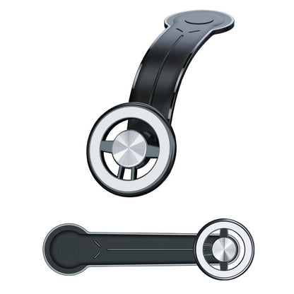 Magsafe magnetic car phone holder Velcro adhesive aluminum alloy bendable memory foldable base