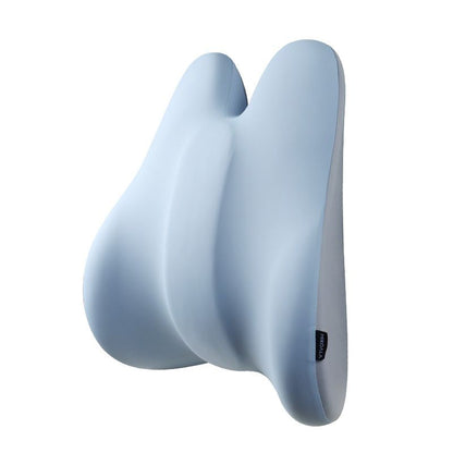 Adjustable car waist cushion memory foam car waist pillow waist cushion office pillow car long-term sitting artifact