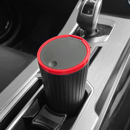 Car trash can, car trash can, peel bucket, car built-in debris bucket, car water cup slot, mobile phone placement box