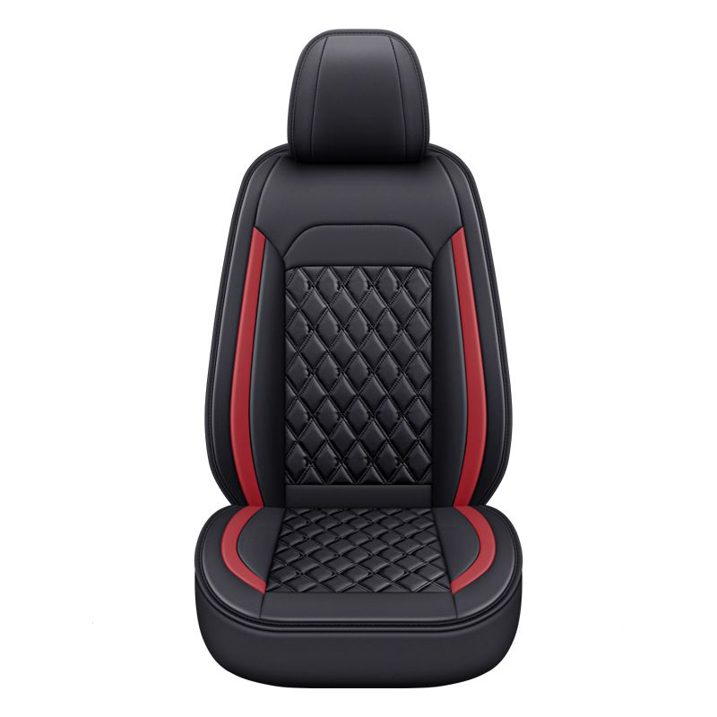 Foreign trade full leather diamond car seat cover four seasons five seat covers