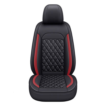Foreign trade full leather diamond car seat cover four seasons five seat covers
