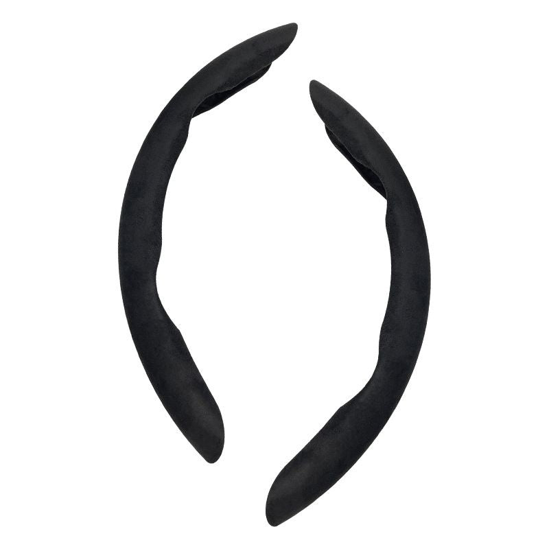 Rubber skin all-season anti-slip sweat-absorbing ultra-thin handle grip steering wheel cover