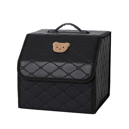 Custom car storage box Oxford cloth car storage box large trunk folding organizer storage box