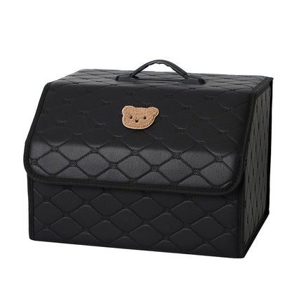 Custom car storage box Oxford cloth car storage box large trunk folding organizer storage box