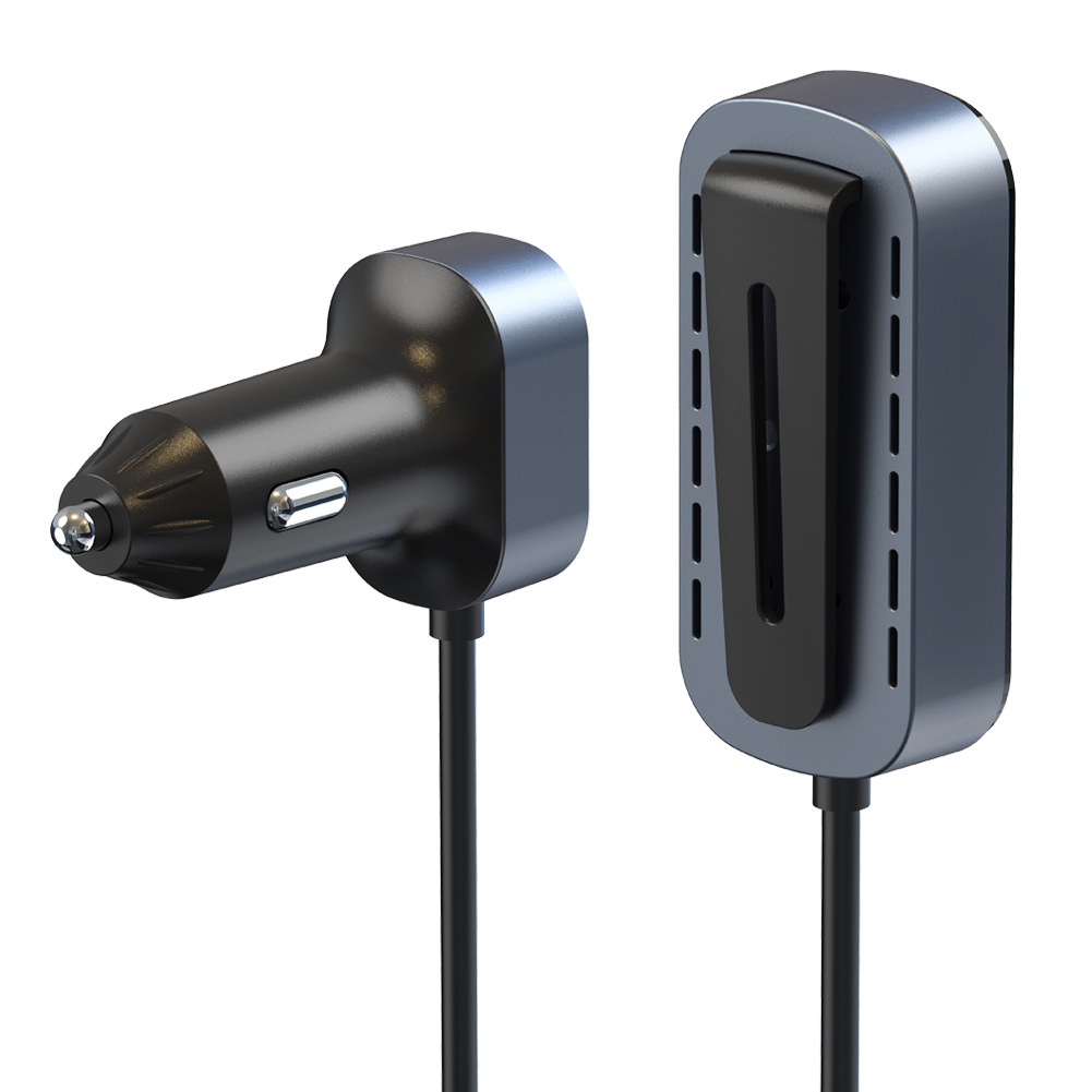 Car charger fast charging car mobile phone charger super fast charging one to six front and rear seat charging