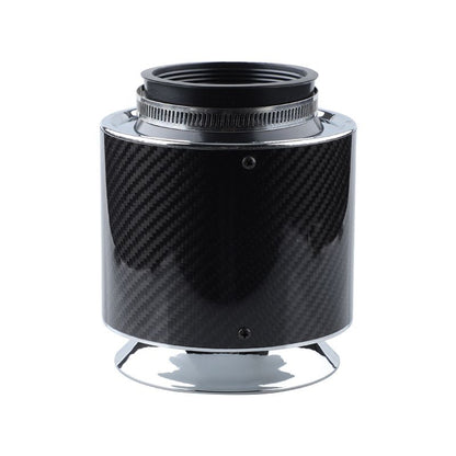 Car modified air intake air filter modified carbon fiber mushroom head high flow air filter mushroom head air filter