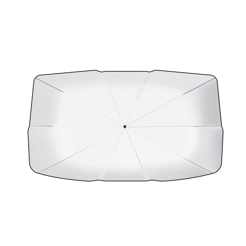 Car sunshade umbrella, car front windshield sun protection and heat insulation plate, telescopic universal front car sunshade