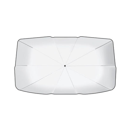 Car sunshade umbrella, car front windshield sun protection and heat insulation plate, telescopic universal front car sunshade