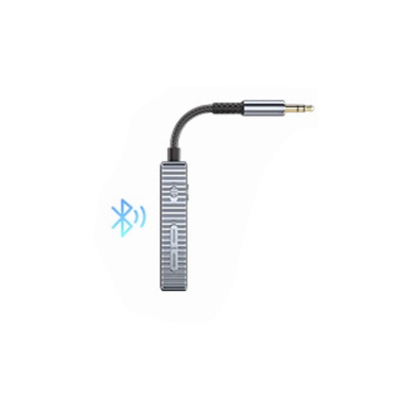 Bluetooth 5.2 audio adapter one to two 3.5 transmitter receiver aircraft treadmill car stereo universal