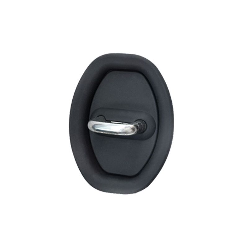 Car door shock absorption silicone gasket anti-rust cover car door lock catch protection cushion shock absorption buffer gasket door closing silent patch